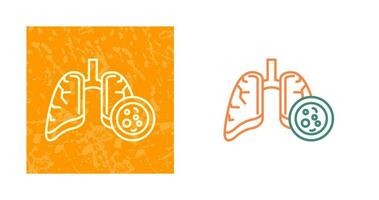 Lung Cancer Vector Icon