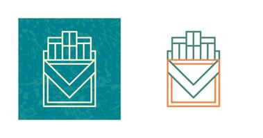 Cigarette Pack Vector Icon