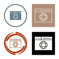 Web Page Vector Icon
