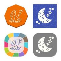 Sleeping Vector Icon