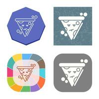 icono de vector de pizza