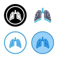 Lungs Vector Icon