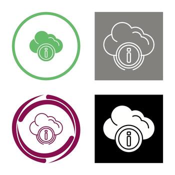 Cloud Computing Vector Icon