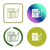 Music Player Vector Icon