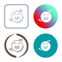 Happiness Vector Icon