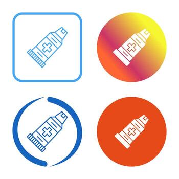 pegar icono vectorial vector