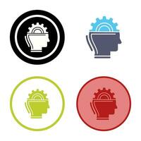 Machine Learning Vector Icon