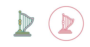 Harp Vector Icon