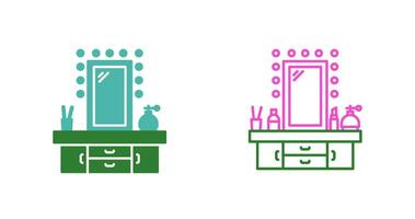 Dressing Table Vector Icon