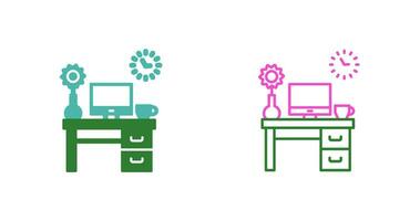 Work Table Vector Icon