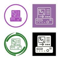 Electrocardiogram Vector Icon