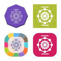 Automated Process Vector Icon