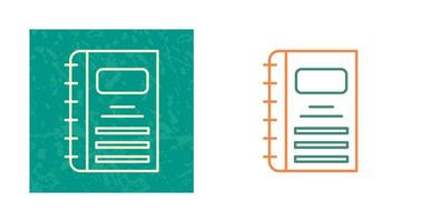 Notebook Vector Icon