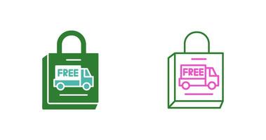 Free Home Delivery Vector Icon