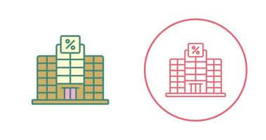 icono de vector de edificio