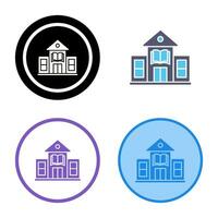 Library Building Vector Icon