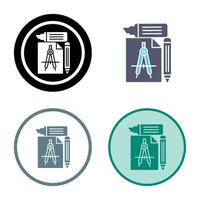 Study Tools Vector Icon