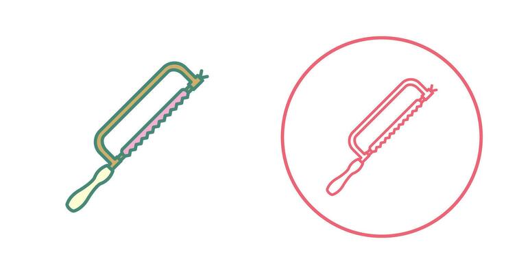 Hacksaw Vector Icon