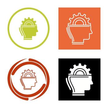 Machine Learning Vector Icon