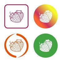 Strawberry Vector Icon