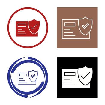 icono de vector de seguridad