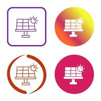 Solar Energy Vector Icon