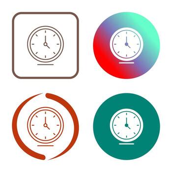 icono de vector de reloj