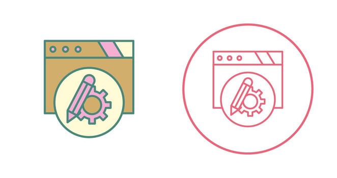 Setting Vector Icon