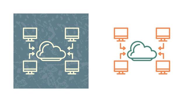 Computer Vector Icon