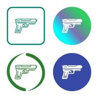 icono de vector de pistola