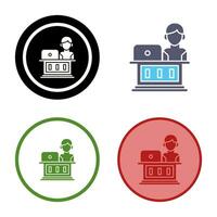 Employee Vector Icon