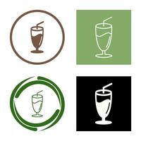 Milkshake Vector Icon