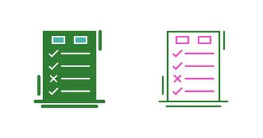 Today to Done CheckList Vector Icon