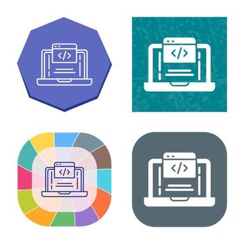Coding Vector Icon