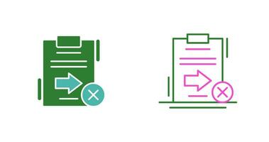 Send Failed Vector Icon