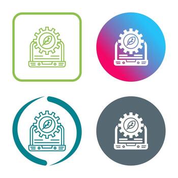 icono de vector de configuración