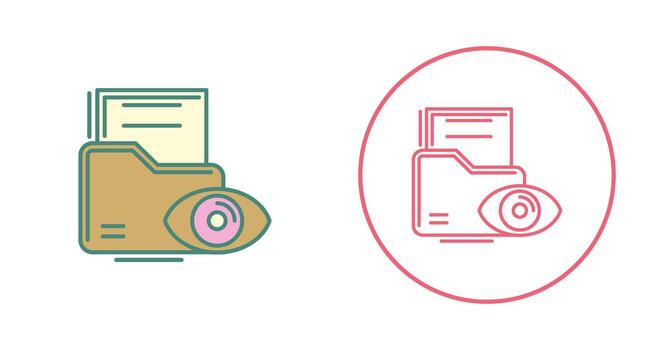 Data Visualization Vector Icon