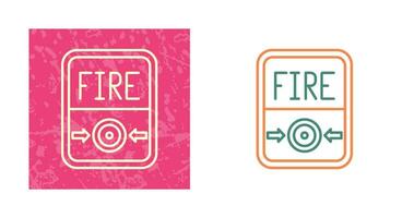 Fire Button Vector Icon