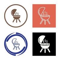 icono de vector de barbacoa