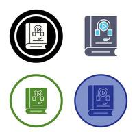 Audiobook Vector Icon