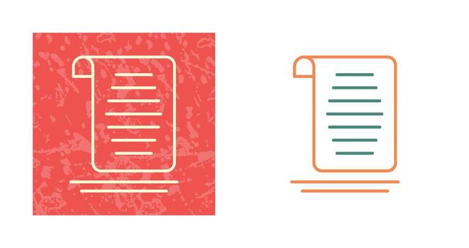 Document Vector Icon