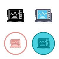 Ekg Monitor Vector Icon