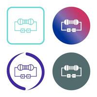 Resistor Vector Icon