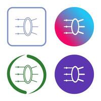 Refraction Vector Icon