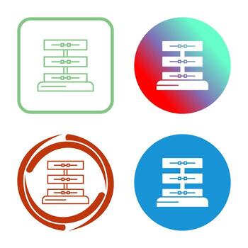 icono de vector de servidor