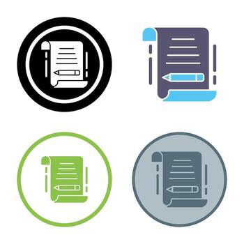 Write Vector Icon