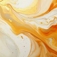 AI generated Luxury Abstract Marble Texture Background, Creative multicolored Painted waves ink Technique photo