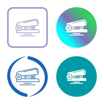 icono de vector de grapadora