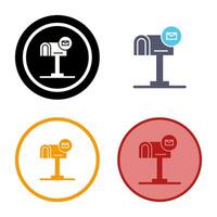 Mail Box Vector Icon