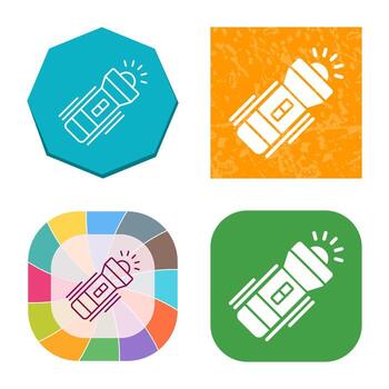Flashlight Vector Icon